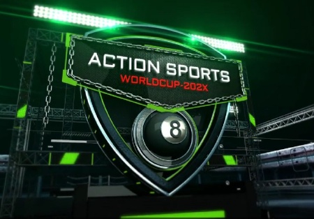 پروژه آماده افتر افکت افتتاحیه ورزش بیلیارد Billiards Sports Opener