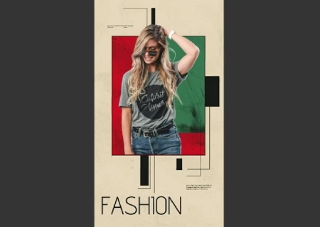 پروژه افتر افکت استوری های اینستاگرام Block Slides Stories