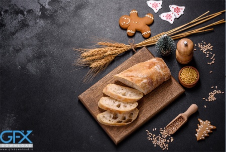 عکس نان تست صبحانه