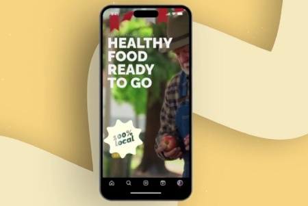 پروژه افتر افکت 5 استوری اینستاگرام با موضوع محصولات کشاورزی