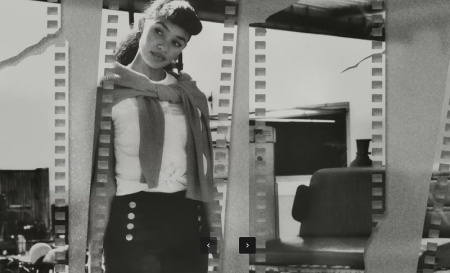 طرح psd لایه باز رول فیلم قدیمی