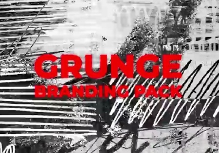دانلود پروژه پریمیر Grunge Branding Pack