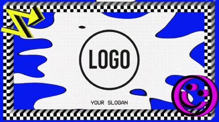 پروژه پریمیر اینترو Halftone Madness Intro