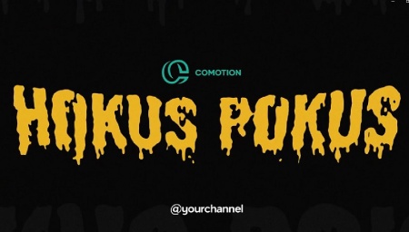 پروژه افتر افکت افتتاحیه هالووین Halloween Skull Opener