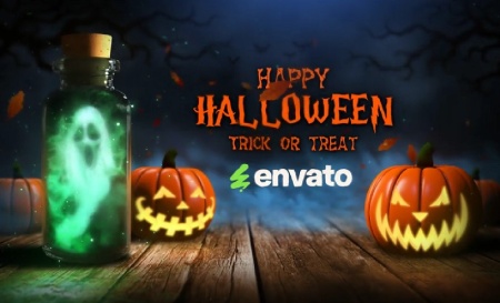 دانلود پروژه افتر افکت هالووین Halloween Ghost