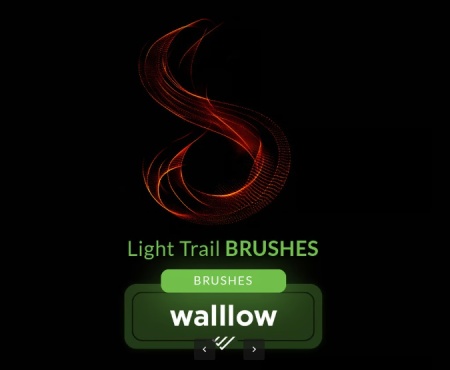 براش نورهای دنباله دار Light Trails