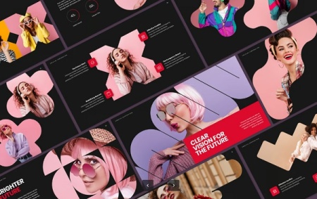 دانلود تم آماده پاورپوینت Medium Powerpoint