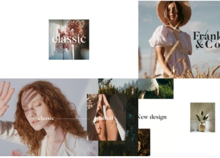 پروژه افتر افکت اسلایدشو سبک مدرن Modern Photo Slideshow