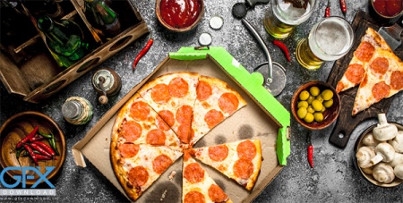 عکس پیتزا اسپشیال