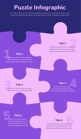 دانلود وکتور پازل لایه باز