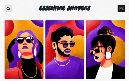 دانلود مجموعه براش سایه برای فتوشاپ