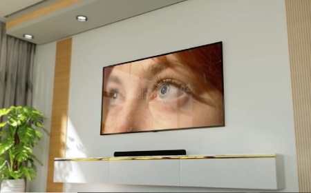 پروژه افتر افکت موکاپ تلویزیون در اتاق TV Room Promo