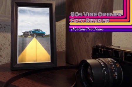 دانلود پروژه آماده افتر افکت افتتاحیه به سبک دهه 80