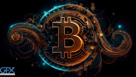 عکس بیت کوین برای پس زمینه