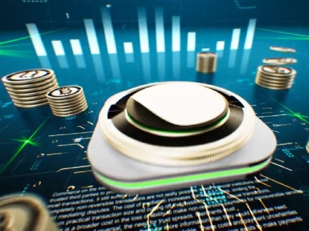 پروژه افتر افکت نمایش لوگو با سکه بیت کوین Digital Coin logo