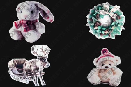 پروژه افتر افکت عناصر کریسمسی کاغذی Christmas Things Handmade