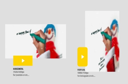 دانلود پروژه آماده افتر افکت کریسمس Christmas