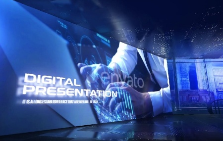 پروژه افتر افکت اسلیدشو دیجیتالی Digital Presentation