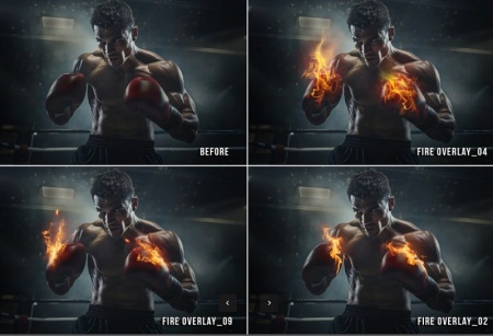 دانلود فایل PNG آتش