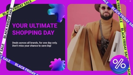 دانلود پروژه پریمیر تیزر تبلیغاتی بلک فرایدی Flash Sale Opener