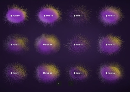 20 دانلود براش فتوشاپ خز Fur