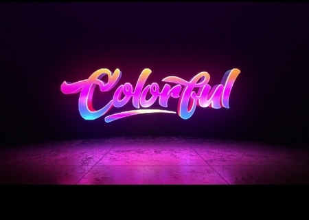 پروژه افتر افکت لوگو با افکت گلیچ نورانی Glitch Light Logo