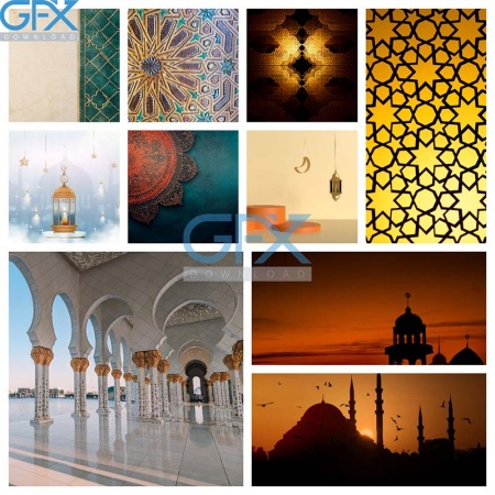 دانلود پک بک گراند مذهبی اسلامی برای ادیت