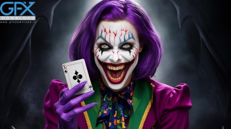 عکس خنده ی جوکر