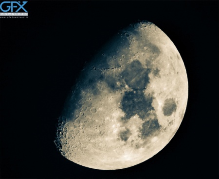 عکس ماه طبیعی