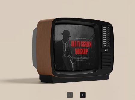 دانلود تلویزیون قدیمی برای فتوشاپ