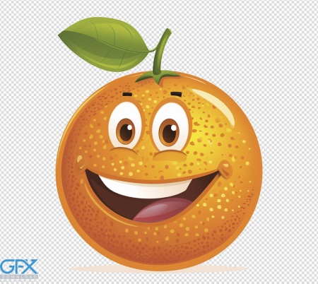 عکس پرتقال کارتونی