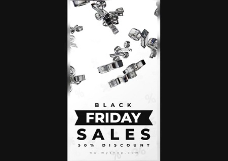 پروژه پریمیر 5 استوری اینستاگرام فروش ویژه Sales Stories Pack