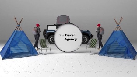پروژه افتر افکت تیزر آژانس مسافرتی Travel Agency