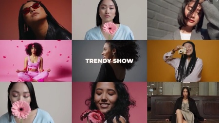 پروژه پریمیر اسلایدشو داینامیک Dynamic Show