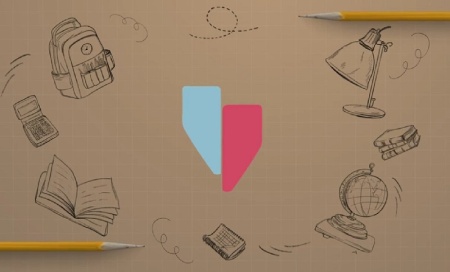 پروژه آماده پریمیر لوگو بازگشایی مدارس Back To School Logo