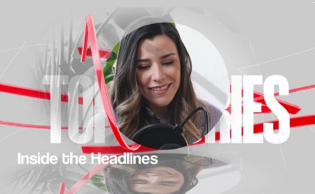 پروژه آماده پریمیر اینترو خبری Glassline Breaking News Intro