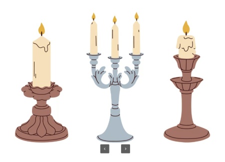 دانلود وکتور لایه باز شمعدان