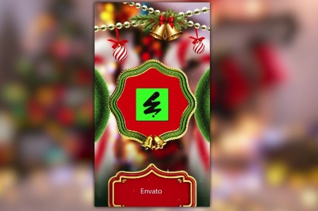 پروژه افتر افکت استوری اینستاگرام مهمانی کریسمس