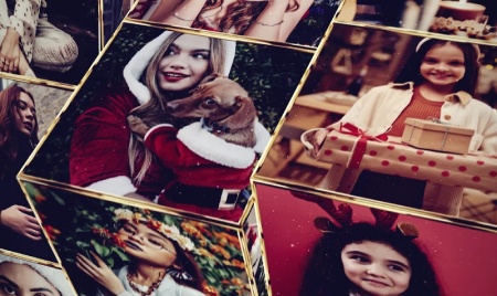 پروژه افتر افکت نمایش عکس های کریسمس Christmas Rubik