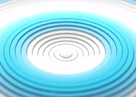 فوتیج بک گراند موشن گرافیک امواج حلقه های رنگی