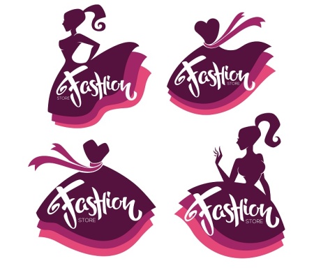 لوگو برای فروشگاه لباس زنانه