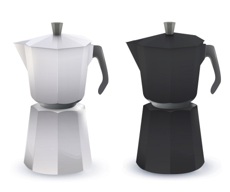 وکتور قهوه جوش