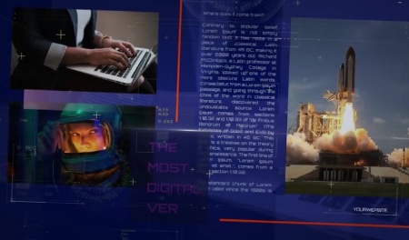 پروژه اسلایدشو افتر افکت دیجیتالی Memories Digital Slideshow