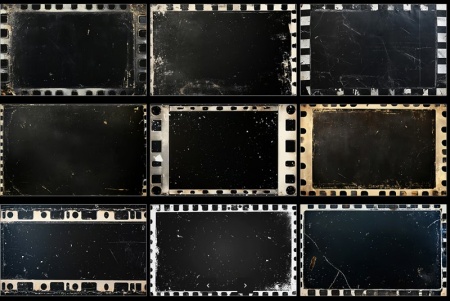 افکت عکس نوار فیلم قدیمی گرانجی