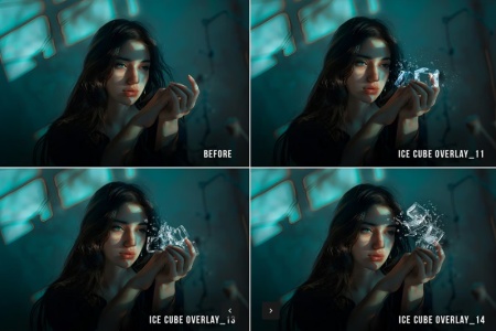 15 فایل PNG قالب یخ برای ادیت