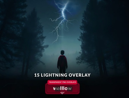 دانلود 15 فایل PNG رعد و برق