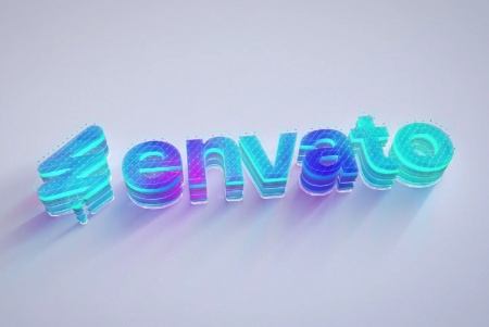 پروژه آماده افتر افکت نمایش لوگو Digital Logo Transform Reveal