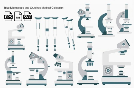 وکتور میکروسکوپ آزمایشگاهی