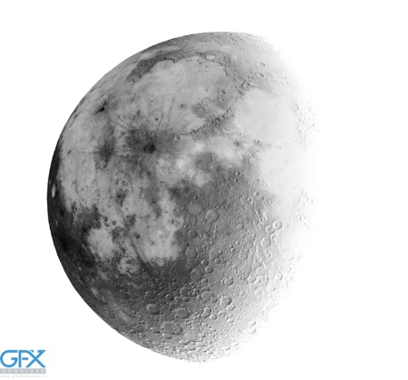 عکس ماه سفید