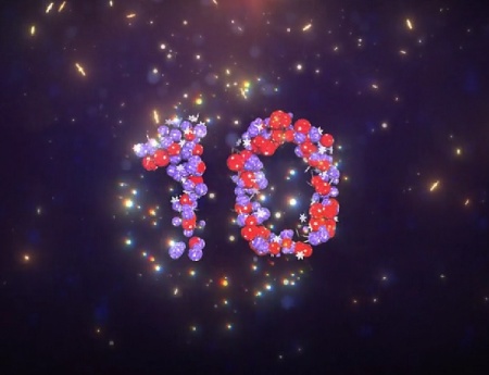 پروژه پریمیر شمارش معکوس سال جدید New Year Countdown